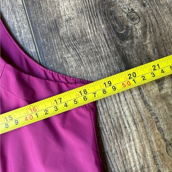 Eddie Bauer Full Zip Vest with Hood Nylon Pink/Orange Women's Size Small - Picture 4 of 11